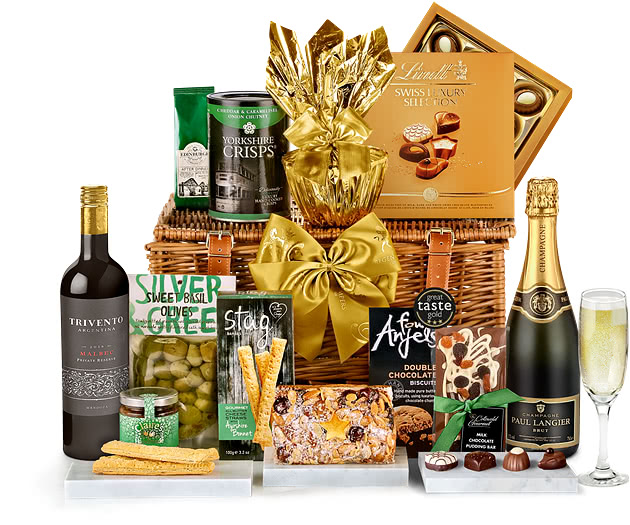 Gifts For Teacher's Knightsbridge Hamper With Champagne